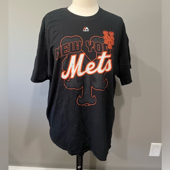 Majestic Tops - New York Mets Number 5 Write T-shirt